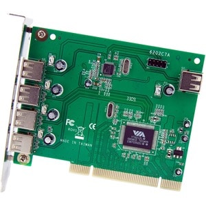 StarTech.com Carte Adaptateur PCI vers 7 Ports USB 2.0 - Interne Externe - 7 Total de ports USB - 7 Port(s) USB 2.0 - PC, 