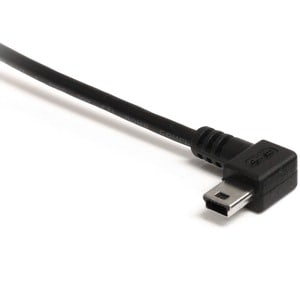 StarTech.com 6 ft Mini USB Cable - A to Left Angle Mini B - Connect your Mini USB devices, with the cable out of the way