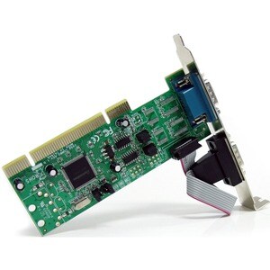StarTech.com 2 Port PCI RS422/485 Serial Adapter Card with 161050 UART - Add two RS422/485 serial ports through a standard