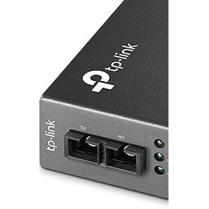 TP-LINK MC100CM - Fast Ethernet SFP to RJ45 Fiber Media Converter - Fiber to Ethernet Converter - 10/100Mbps RJ45 Port to 