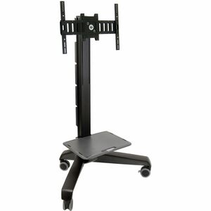 Ergotron Neo-Flex Mobile MediaCenter UHD. Type: Panier multimédia, Couleur du produit: Noir, Utilisation recommandée: Ecra