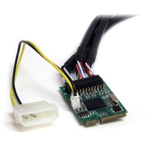 StarTech.com 3 Port 2b 1a 1394 Mini PCI Express FireWire Card Adapter - Add 2 FireWire-800 and 1 FireWire-400 port through