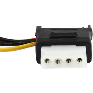 StarTech.com LP4 to SATA Power Cable Adapter with Floppy Power - Power up to two 4-pin LP4hard drives or devices, and a fl