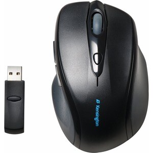 Kensington 2.4GHZ Wireless Optical Mouse - Optical - Wireless - Radio Frequency - 2.40 GHz - Black - 1 - USB - 1200 dpi - 