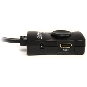 StarTech.com HDMI Splitter 1 In 2 Out - 1080p - 2 Port - USB-Powered - HDMI Multi Port - HDMI Audio Splitter - Split an HD