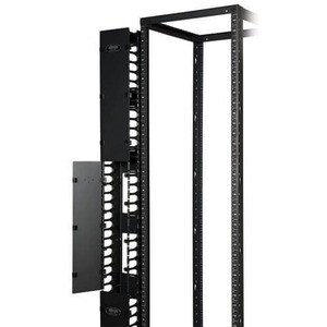 Tripp Lite by Eaton SmartRack SRCABLEVRT6 Vertical Cable Manager - Cable Manager - Black - Steel