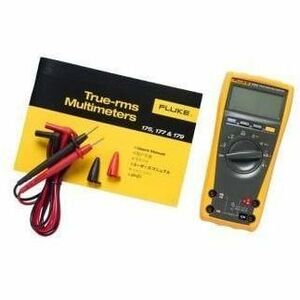 Fluke 177 True-RMS Digital Multimeter with display backlight - 1000 V, 10 A AC - 1000 V, 10 A DC - Backlight