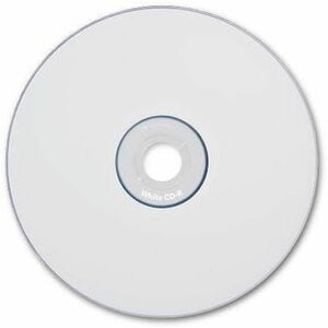 Verbatim CD-R 700MB 52X with Blank White Surface - 100pk Spindle - 120mm - Printable - 1.33 Hour Maximum Recording Time