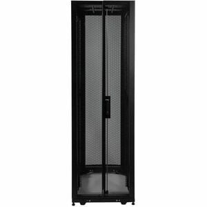 Tripp Lite series SmartRack SR42UBSD Premium Rack Cabinet - 42U Rack Height x 19" (482.60 mm) Rack Width - Black - 2250 lb
