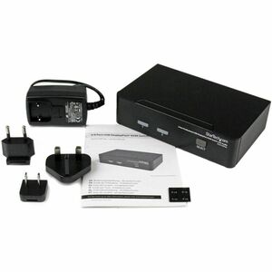 StarTech.com 2 Port Professional USB DisplayPort KVM Switch with Audio (SV231DPUA) - Control two computers from a single c