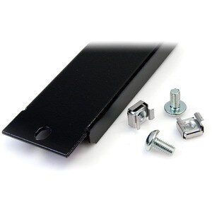 StarTech.com Panneau de remplissage pour rack de serveur et armoire serveur 48 cm - 1U - SPCC - Couche poudre noire - 1U R