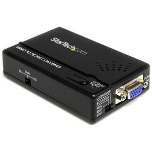 StarTech.com Composite and S-Video to VGA Video Scan Converter - Functions: Signal Conversion
