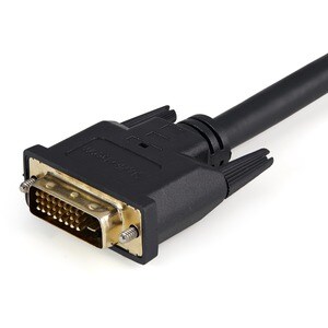 StarTech.com 1 ft DVI-D to 2x DVI-D Digital Video Splitter Cable - M/F - Connect two DVI-D displays simultaneously to a si