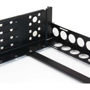 StarTech.com 2U Fixed 19" Adjustable Depth Universal Server Rack Rails - Mount 19" servers or networking hardware in any s