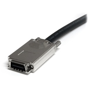 StarTech.com 100cm Serial Attached SCSI SAS Cable - SFF-8470 to SFF-8470 - erial Attached SCSI (SAS) external cable - 4-La