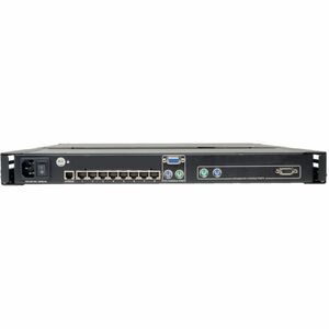 Tripp Lite series NetCommander B070-008-19 LCD Rack Console - Black - TAA Compliant - 8 Computer(s) - 48.3 cm (19") LCD - 