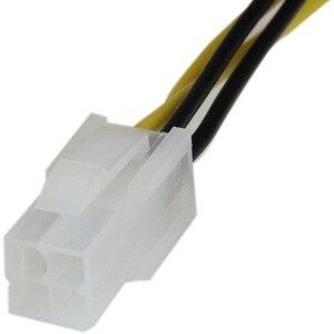 StarTech.com 20 cm ATX12V 4 Pin. P4 CPU-Verlängerungskabel - St/Bu - für Stromversorgung - ATX / ATX - 1 Stück