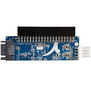 StarTech.com IDE auf SATA Adapter - IDE zu S-ATA Konverter für 2,5 und 3,5 Zoll 40 Pin Buchse - Schwarz, Blau