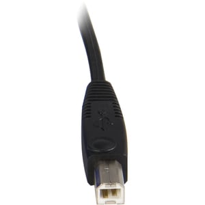 StarTech.com 1,8m USB VGA KVM 2-in-1 Kabel für KVM Switch - First End: 1 x 4-polig Typ A Male USB, First End: 1 x 15-polig