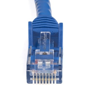 StarTech.com 6in CAT6 Ethernet Cable - Blue Snagless Gigabit - 100W PoE UTP 650MHz Category 6 Patch Cord UL Certified Wiri
