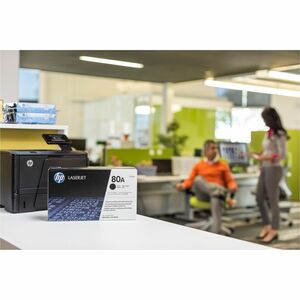 HP 80A (CF280A) Original Standard Yield Laser Toner Cartridge - Single Pack - Black - 1 Each - 2700 Pages