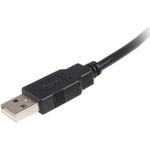 StarTech.com 2 m USB 2.0 A-auf-B-Kabel - Stecker/Stecker - 480 Mbit/s - Abschirmung - 24/28 AWG - Schwarz