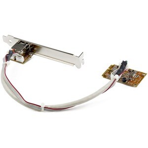 StarTech.com Mini PCI Express Gigabit Ethernet Netzwerkkarte - mini PCIe NIC Lan Adapter Karte - Mini PCI Express - Realte