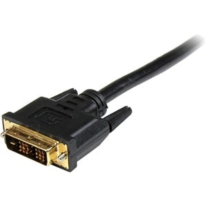 StarTech.com Câble HDMI® vers DVI-D 2 m - M/M - 1er bout: 1 x HDMI Mâle Audio/Vidéo numérique - 2e bout: 1 x DVI-D Mâle Vi