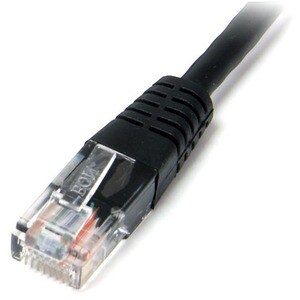 StarTech.com Cavo patch UTP Cat5e RJ45 modellato nero da 15 m Cat 5e - Cavo patch da 15 m - Cable for Dispositivo di rete,