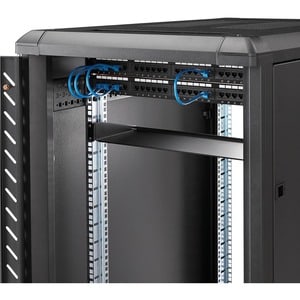 StarTech.com Scaffale 1U per Server Rack da 19" - Ripiano universale cantilever per montaggio a rack - Acciaio resistente 