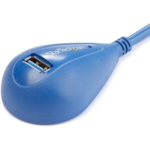 StarTech.com Cable de 1.5m Extensión Alargador USB 3.0 (5Gbps) SuperSpeed Dock de Escritorio - Macho a Hembra USB A - Cabl