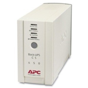 APC by Schneider Electric Back-UPS Standby UPS - 650 VA/400 W - Tower - 8 Hour Recharge - 4.70 Minute Stand-by - 220 V AC 
