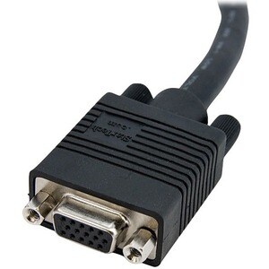 StarTech.com 15m Coax High Resolution Monitor VGA Video Extension Cable - HD15 M/F - VGA for Monitor, Video Device, Projec