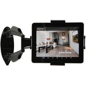 Peerless-AV PTM200 Wall Mount for Tablet PC - Black - Height Adjustable - 7.7" to 13.8" Screen Support - 5 lb Load Capacit