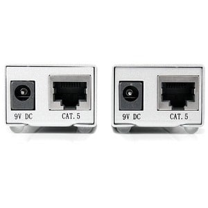 StarTech.com Serial DB9 RS232 Extender over Cat 5 - Up to 3300 ft (1000 meters) - Extend an RS232 serial connection up to 