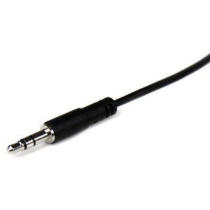 StarTech.com 1m Slim 3.5mm Stereo Extension Audio Cable - M/F - Extend the connection distance between your iPhone, MP3 pl