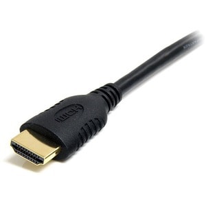 StarTech.com 1m Mini HDMI to HDMI Cable with Ethernet, 4K 30Hz High Speed Mini HDMI 1.4 (Type-C) Device to HDMI Adapter Ca