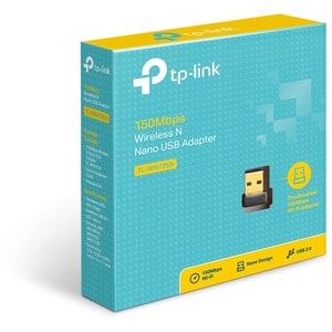 TP-LINK TL-WN725N - USB WiFi Adapter for PC - Nano Size - WiFi Dongle Compatible with Windows 10/7/8/8.1/XP/ Mac OS 10.9-1