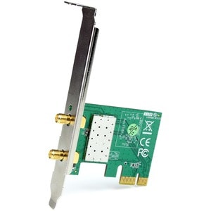 StarTech.com PCI Express Wireless Adapter 300 Mbps PCIe 802.11 b/g/n Network Adapter Card 2T2R 2.2 dBi - Add high speed Wi
