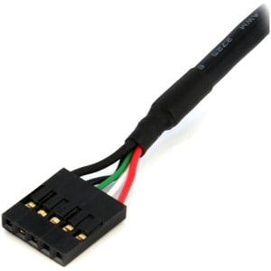 StarTech.com 24in Internal 5 pin USB IDC Motherboard Header Cable F/F - 1 x IDC Female USB Header - 1 x IDC Female USB Hea