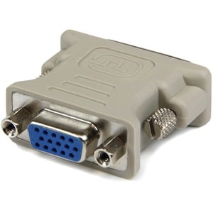 StarTech.com Display adapter - DVI-I (M) - HD-15 (F) - 1 x 15-pin HD-15 Female - 1 x 24-pin DVI-I Video Male - Beige