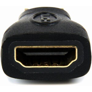 StarTech.com HDMI® auf HDMI Mini-Adapter - Buchse/Stecker - 4096 x 2160 Supported - Golden Anschluss - Schwarz