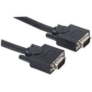 Manhattan Cable para Monitor SVGA - Extremo Secundario: 1 x 15-pin HD-15 - Male - Admite hasta1360 x 768 - Apantallado - N