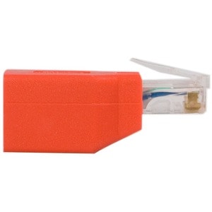 StarTech.com Crossover adapter - RJ-45 (M) - RJ-45 (F) - Gigabit - ( CAT 6 ) - red - 1 x RJ-45 Network Male - 1 x RJ-45 Ne