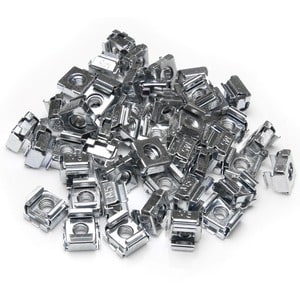 StarTech.com 50 Pack M5 Cage Nuts for Server Rack Cabinets - 50 / Pack