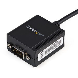 StarTech.com USB to Serial Adapter - 1 port - USB Powered - FTDI USB UART Chip - DB9 (9-pin) - USB to RS232 Adapter - Add 