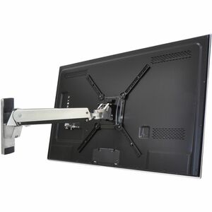 Ergotron Interactive Mounting Arm for TV - Polished Aluminum - Height Adjustable - 101.6 cm to 228.6 cm (90") Screen Suppo