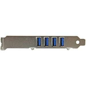 StarTech.com 4 Port PCI Express PCIe SuperSpeed USB 3.0 Controller Card Adapter with UASP - SATA Power - UASP Support - 4 