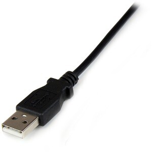 StarTech.com USB 2.0 auf Hohlstecker Typ N Kabel - USB A DC 5V 5,5mm Stecker 1m - USB / Hohlverbinder - Schwarz - 1 PCs