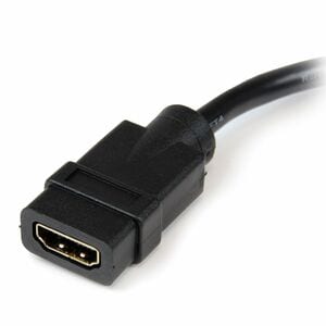 StarTech.com 8in HDMIÂ® to DVI-D Video Cable Adapter - HDMI Female to DVI Male - Cable for Video Device, Notebook - First 